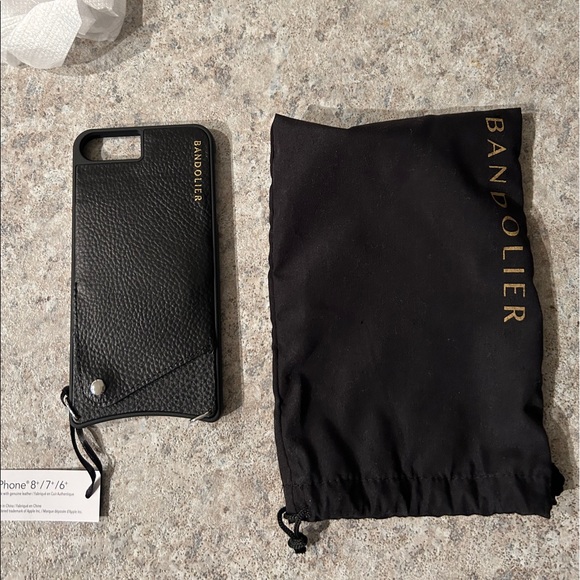 Bandolier iPhone 8 Plus Emma leather case - Picture 1 of 1